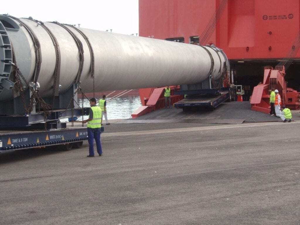 Belfor column loading on Tomar