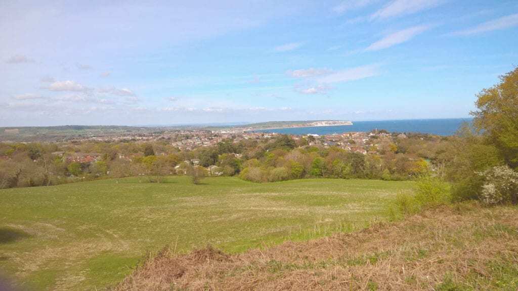 View over Culver Cliff