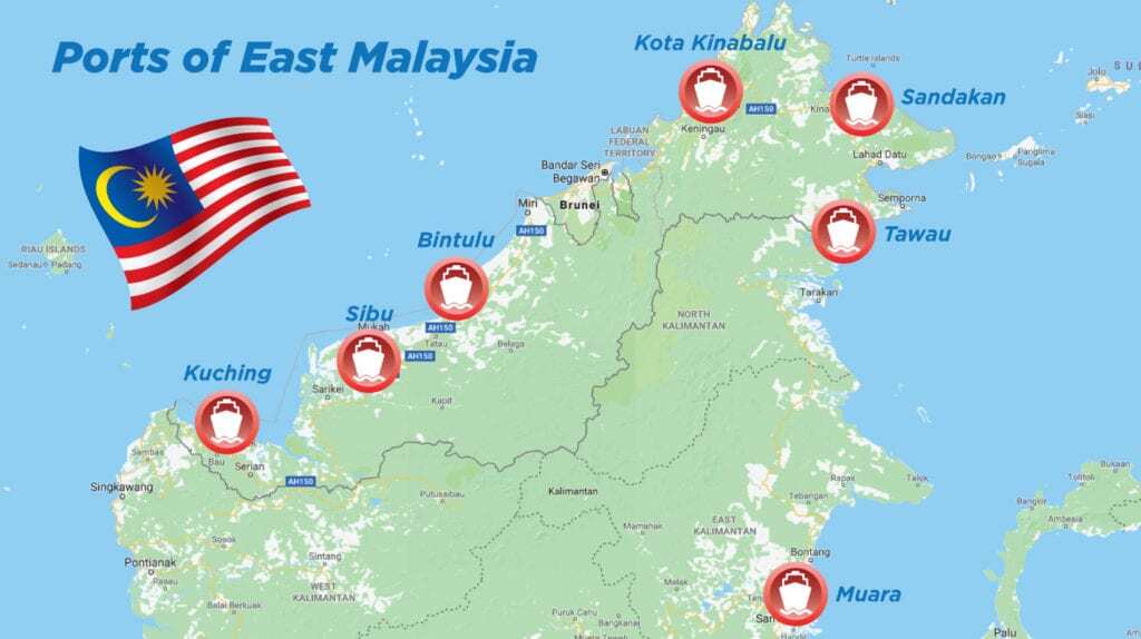 AML Shipping's Feeder Service Ports of Call