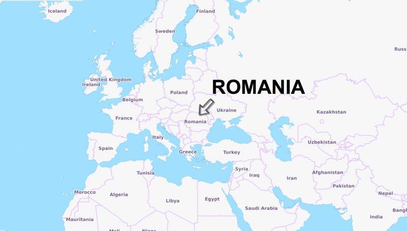 Romania Map