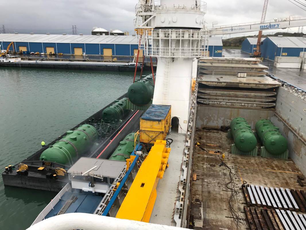 Vlissingen Transshipment Barge