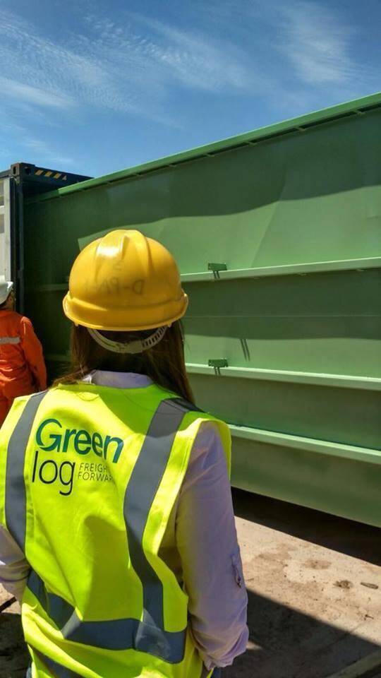 Greenlog operations staff on the job site
