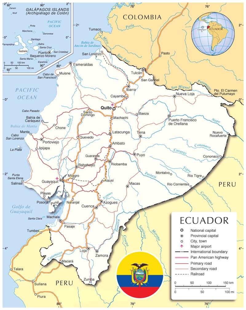 Ecuador Map