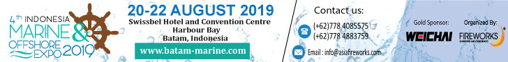 4th Indonesia Marine and offshore Expo 2019 20-22 August 2019