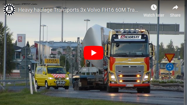 Heavy haulage transports
