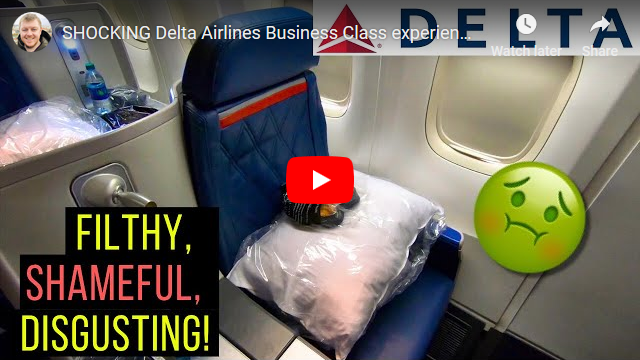 Shocking Delta Airlines Business Class Experience