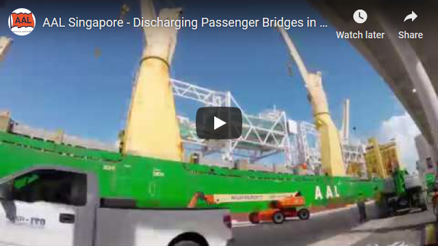AAL Singapore - Discharging Passenger Bridges in Miami