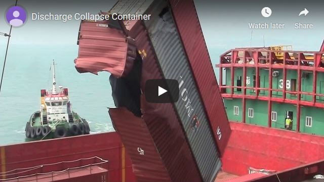 Discharge Collapse Container