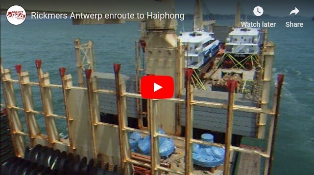 Rickmers Antwerp enroute to Haiphong