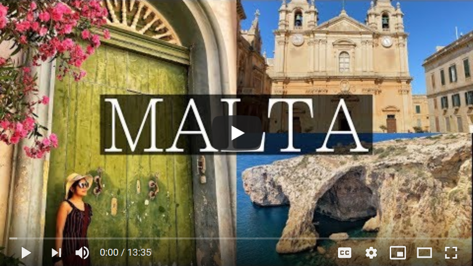 3 Days in MALTA - Valletta, Mdina, Stunning Blue Grotto, 3 Cities