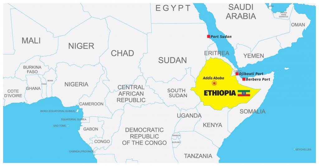 Ethiopia-Map