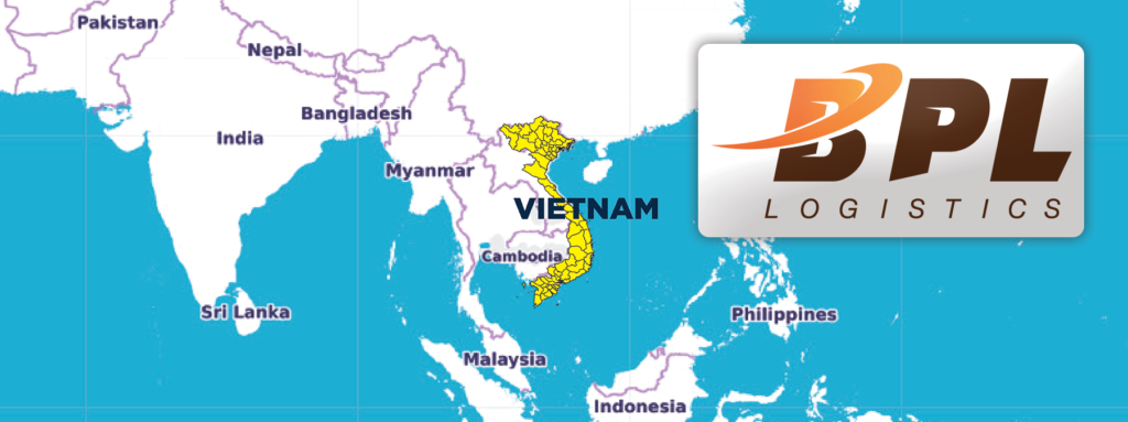 Vietnam Map BP Logistics