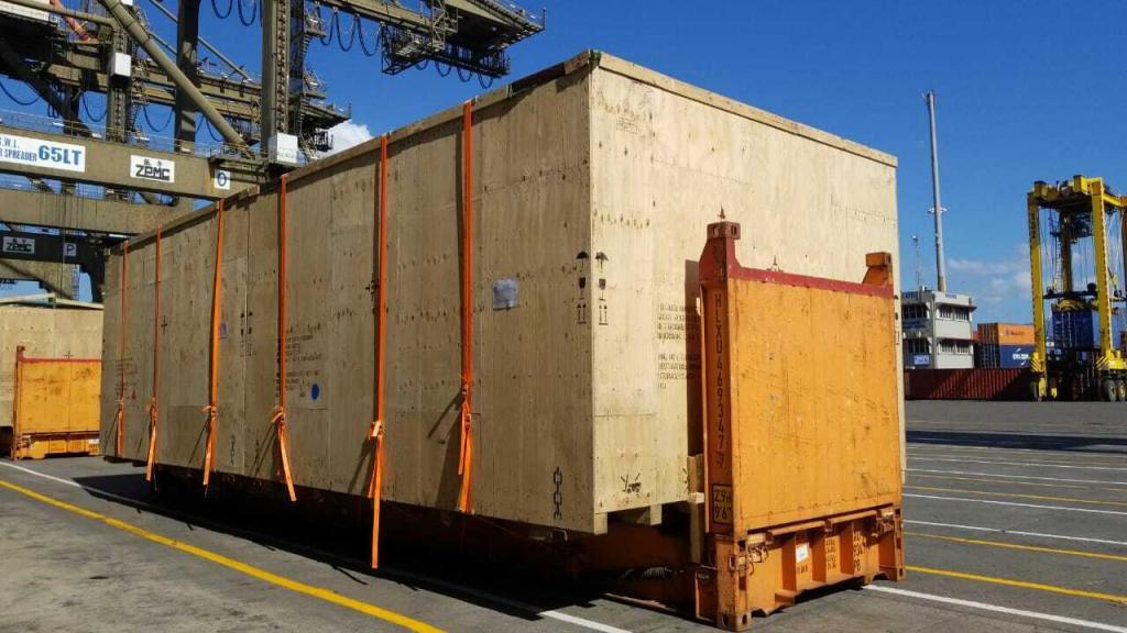LTN Logistics International Flat Rack OOG Cargo Photo
