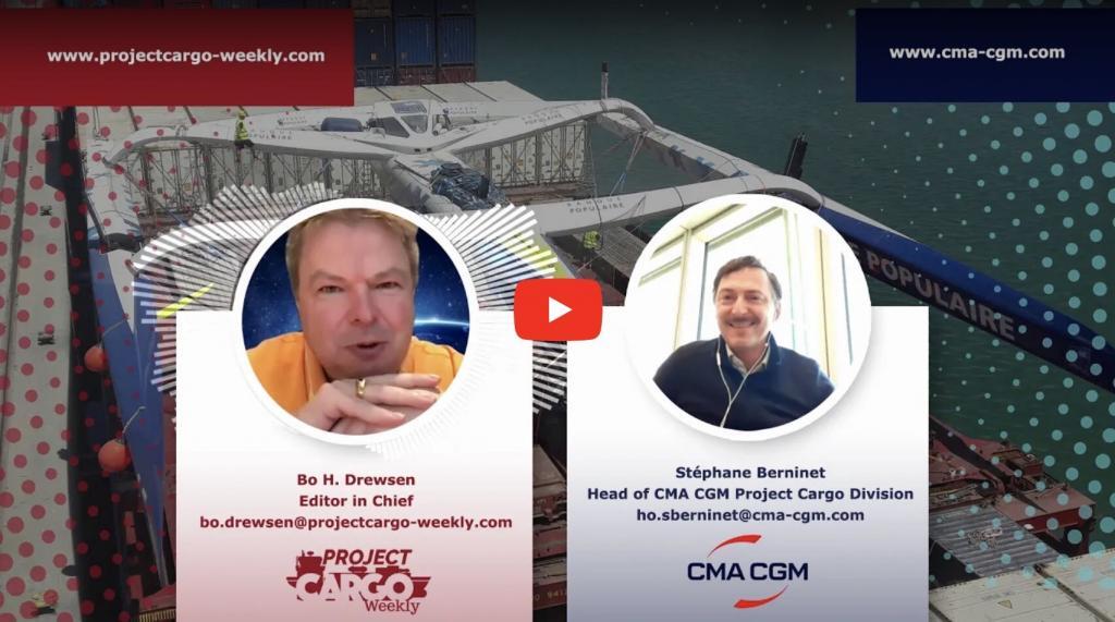 CMA CGM Head of Project Cargo Division Interviewed by PCW
