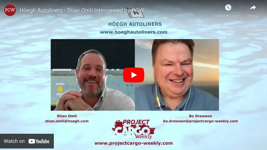 Höegh Autoliners - Stian Omli Interviewed by PCW