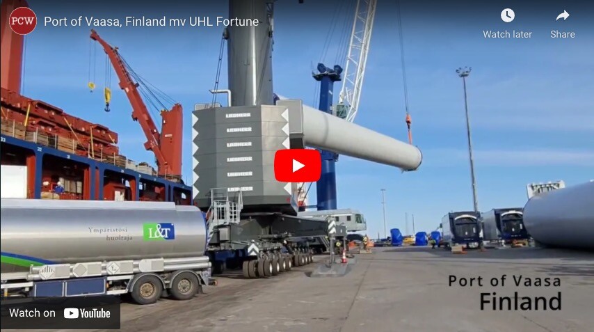 Vaasa-Port-Finland-Wind-Turbine-Towers
