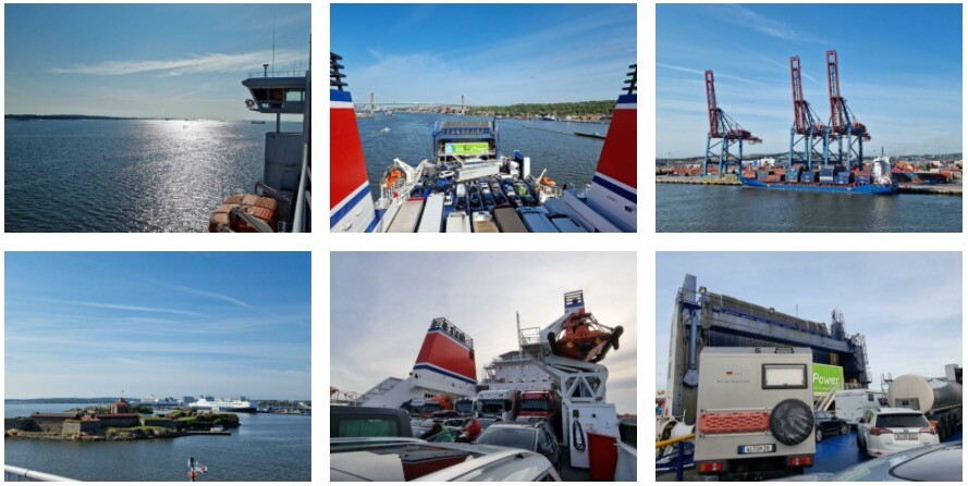 Ferry trip to Frederikshavn