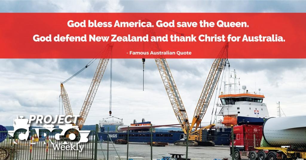 God bless America. God save the Queen.  God defend New Zealand and thank Christ for Australia.
