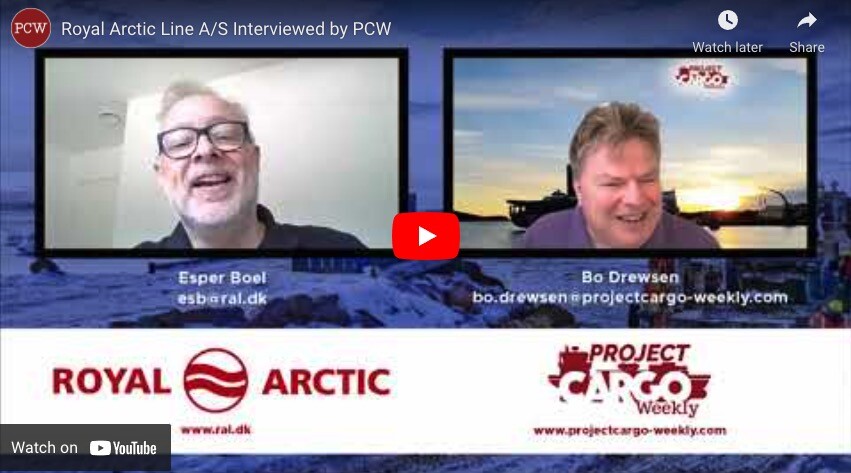 Royal Arctic Line A/S - Interviewed by PCW