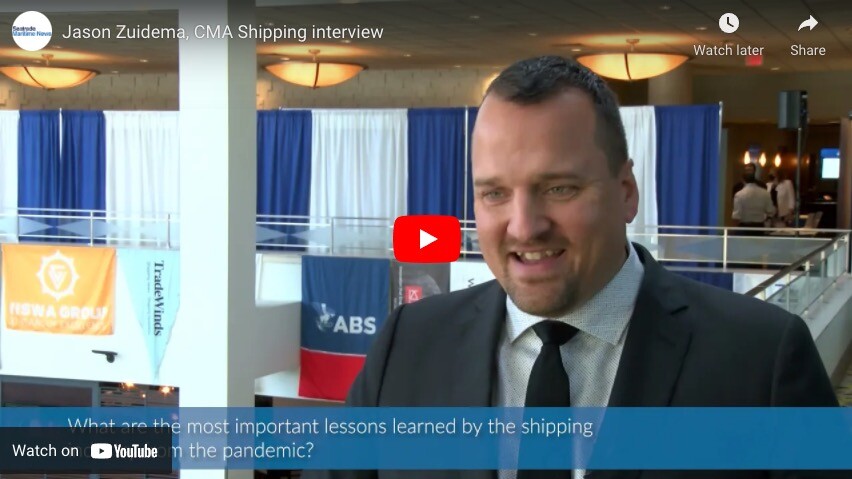 Jason Zuidema, CMA Shipping interview