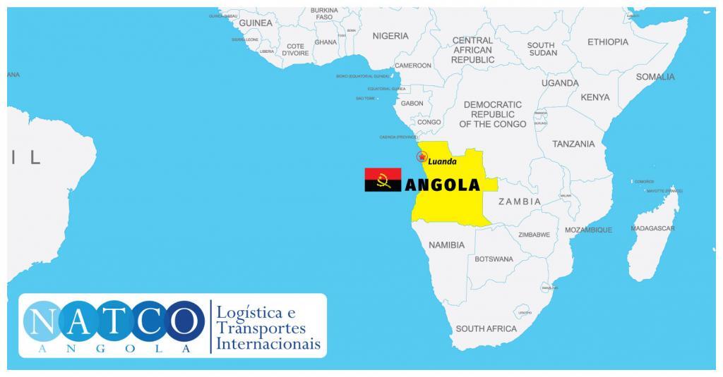Angola-Map