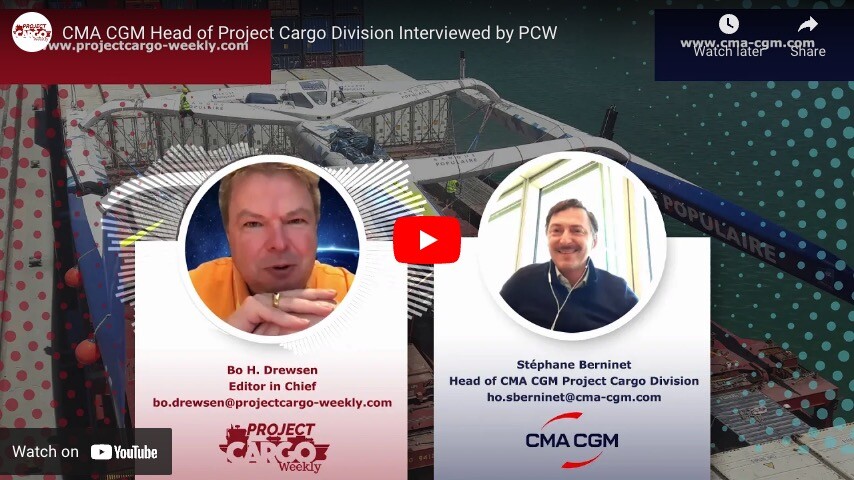 Stéphane Berninet - Head of CMA CGM Project Cargo Division Interview with PCW