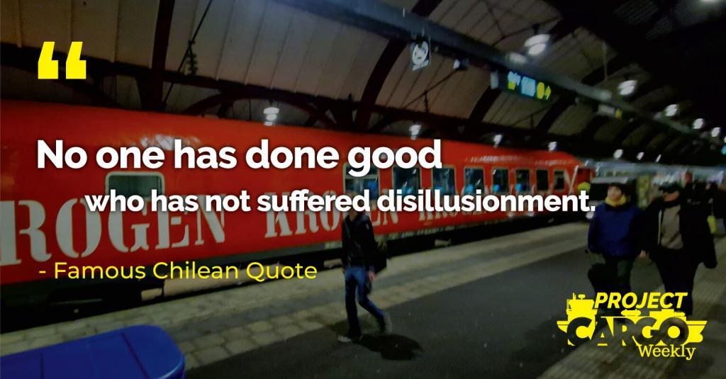 No one has done good who has not suffered disillusionment.