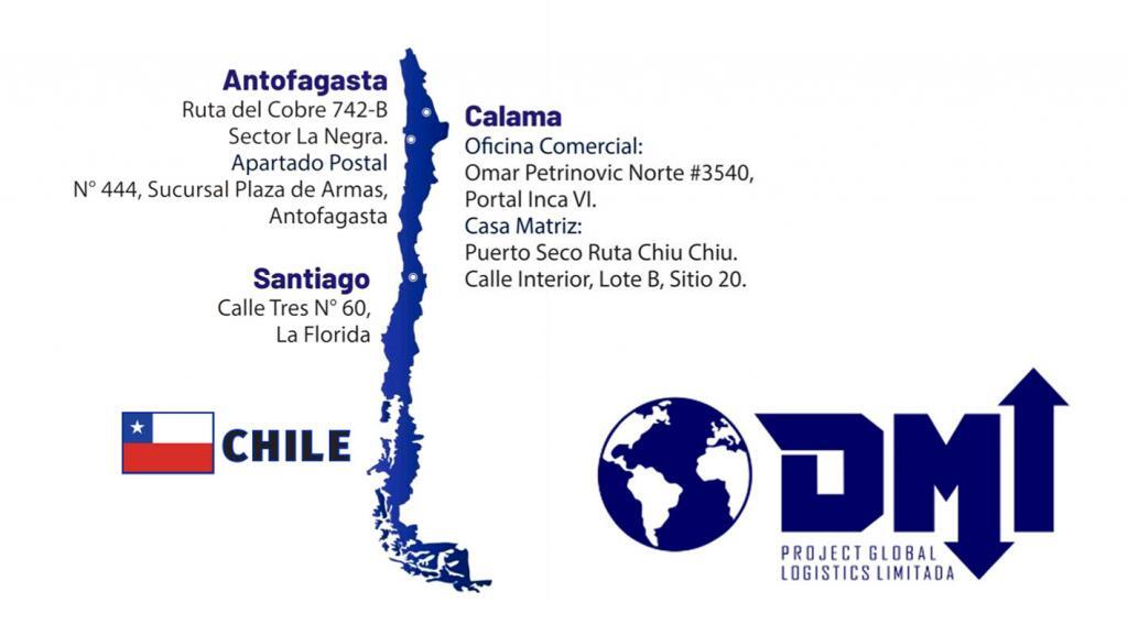 DMI Offices Map