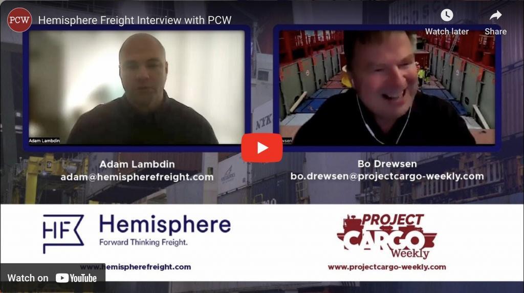 Hemisphere Freight Interview with Pcw