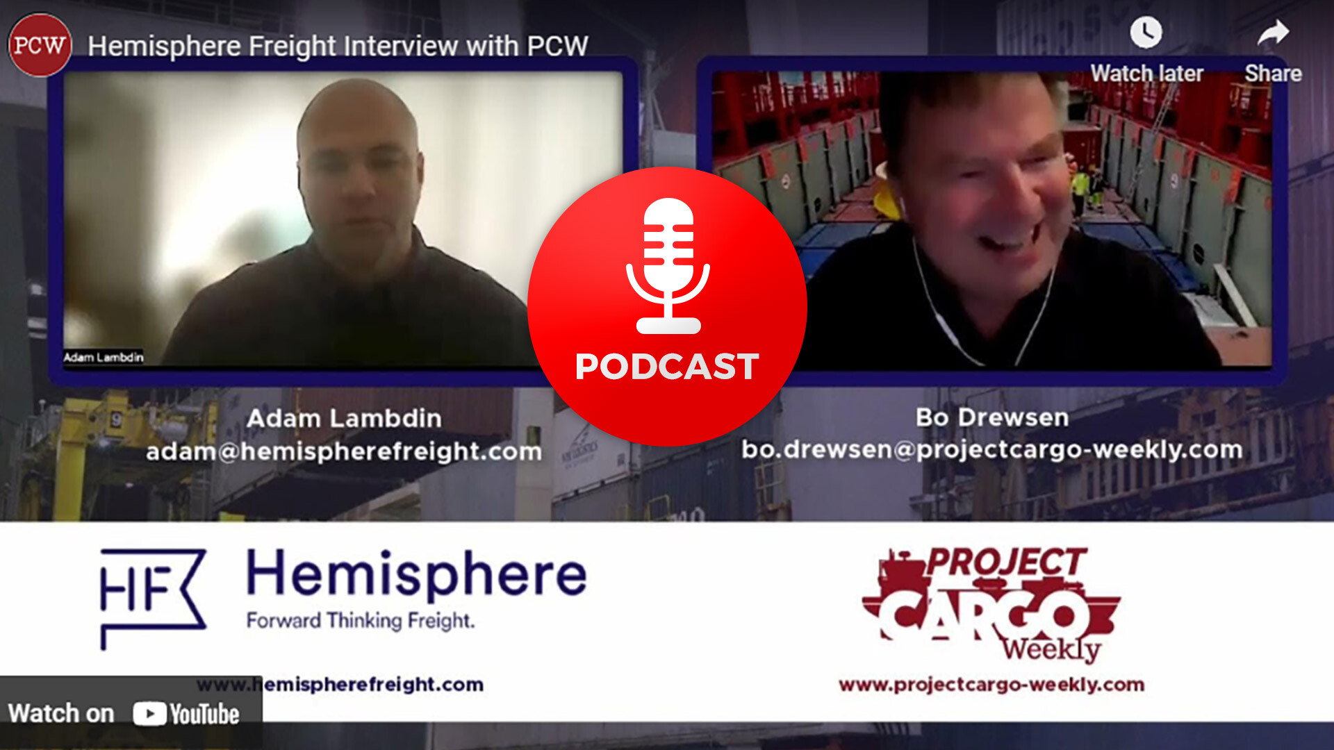 Hemisphere Freight - Interview - Project Cargo Weekly