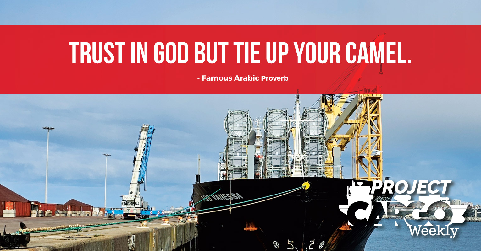 Trust in god but tie up your camel.