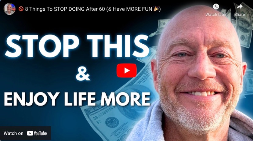 8 things to stop doing after 60