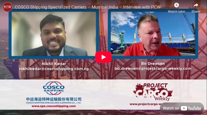 COSCO India interview